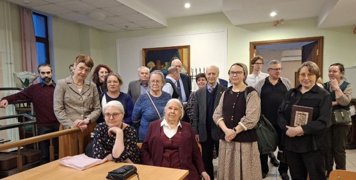 Чествование Ирины Васильевны Поздеевой в МГУ