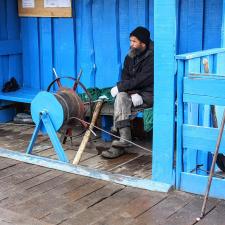 Паром Эржей-Сизим. 2018 г.